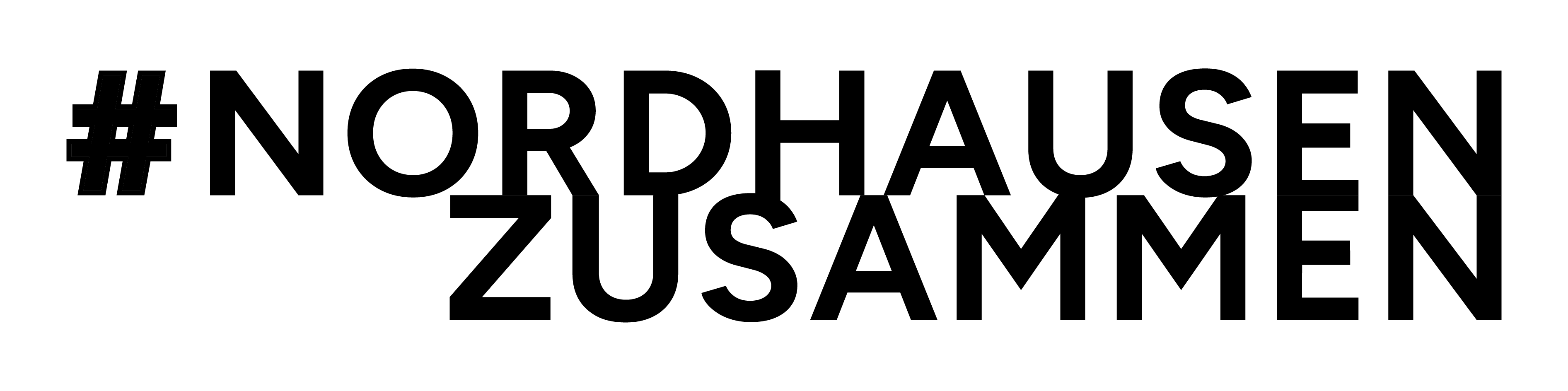 Logo #NORDHAUSENZUSAMMEN
